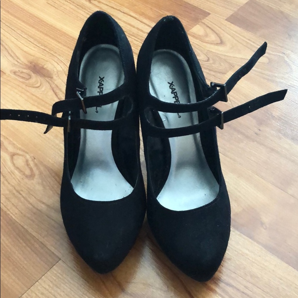 Black heels